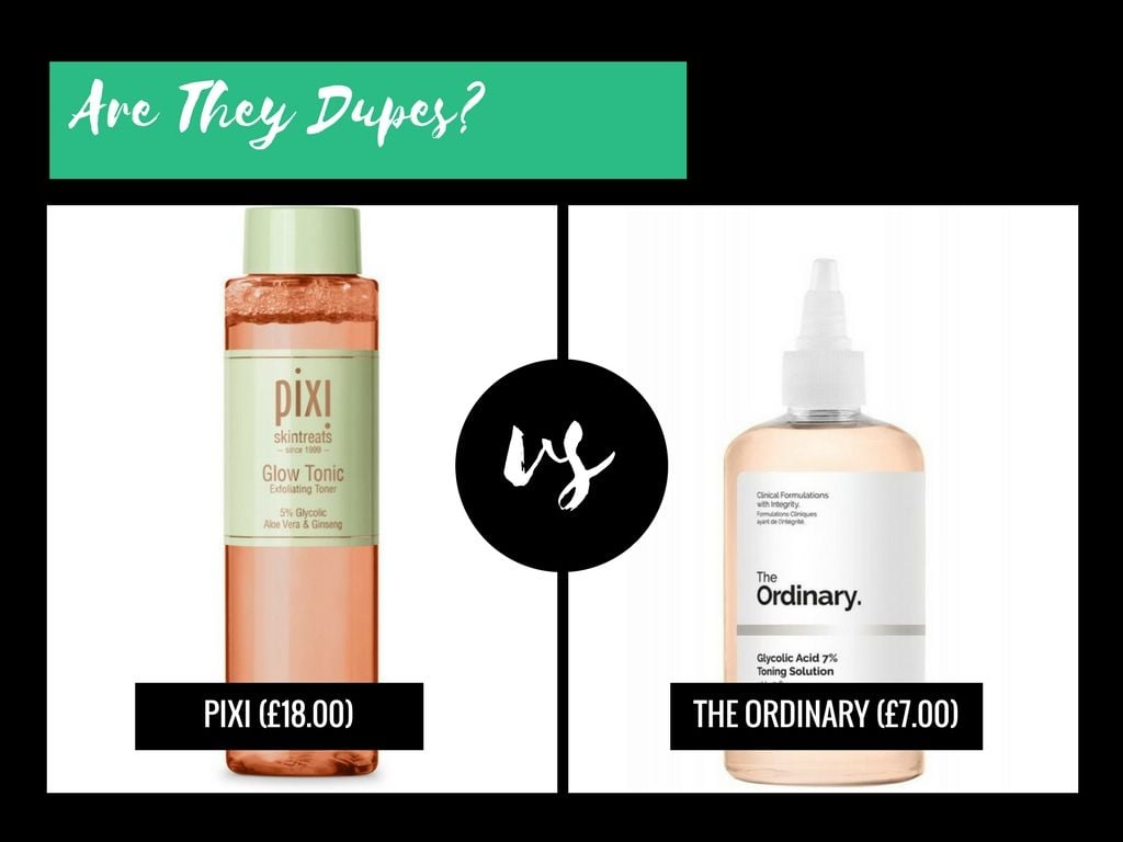 Pixi Glow VS The Ordinary Glycolic Toner: Which One Is Better?